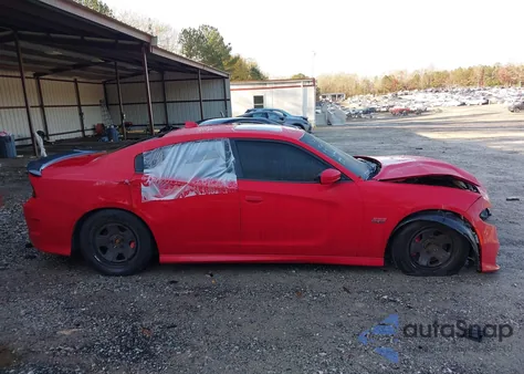 2016 Dodge Charger R/T Scat Pack z USA, uszkodzony, nr VIN 2C3CDXGJ6GH130450